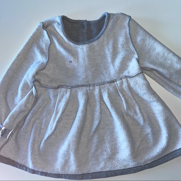 Sold-mmy Hilfiger- Girls sweater dress- Grey SZ 6 - Picture 7 of 9